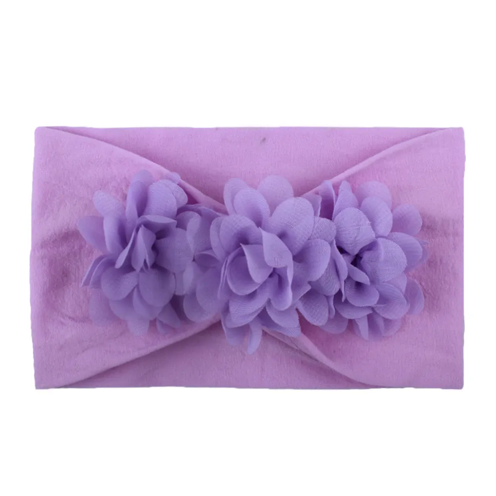 Baby Girls Cute Soft Floral Multicolor Headband