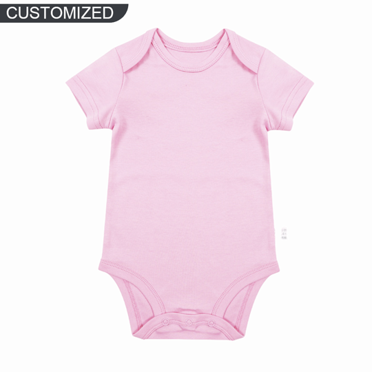 【0M-24M】Customized Butterfly&Flower Letter Baby Bodysuit