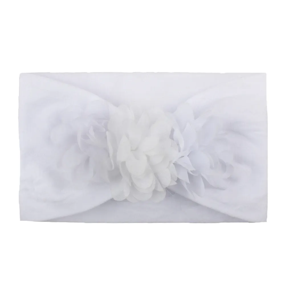 Baby Girls Cute Soft Floral Multicolor Headband