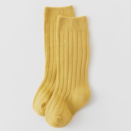 【0-3Y】Baby's Cute Solid Color Soft And Warm Socks