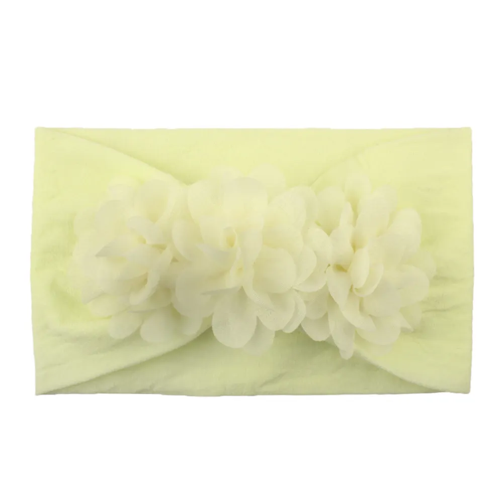 Baby Girls Cute Soft Floral Multicolor Headband