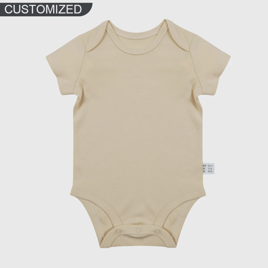 【0M-24M】Customized Butterfly&Flower Letter Baby Bodysuit