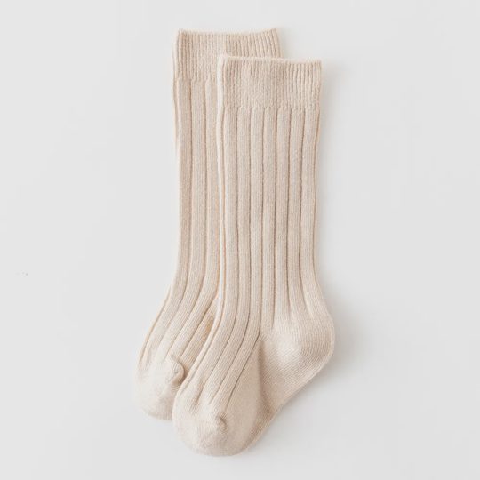 【0-3Y】Baby's Cute Solid Color Soft And Warm Socks
