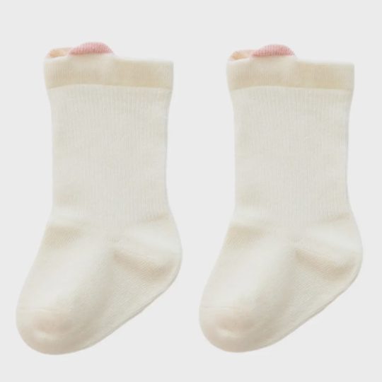 Unisex Baby Cotton Macaron Solid Color Breathable Socks