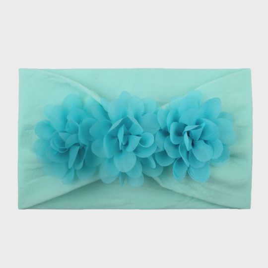 Baby Girls Cute Soft Floral Multicolor Headband