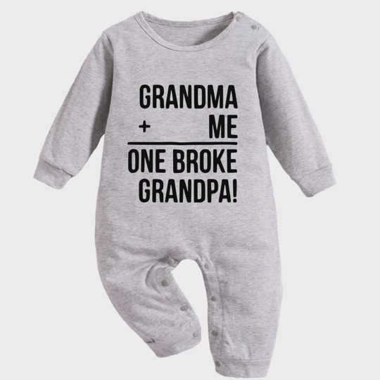 【3M-18M】Grandma&Me Romper