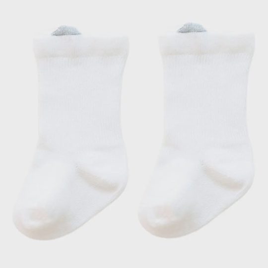 Unisex Baby Cotton Macaron Solid Color Breathable Socks