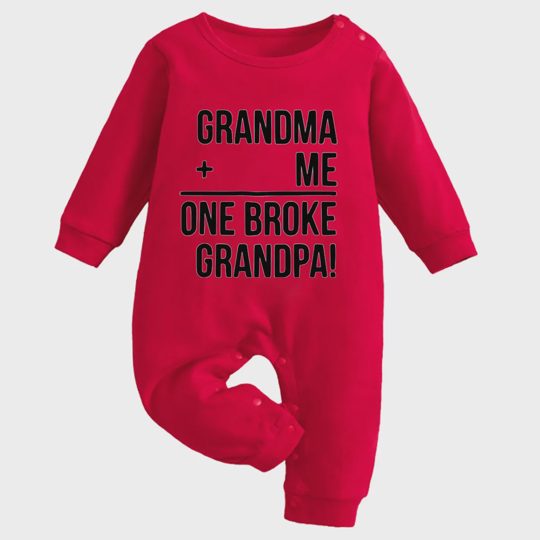 【3M-18M】Grandma&Me Romper