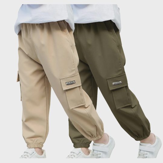 【12M-10Y】Boys Casual Solid Color Pants